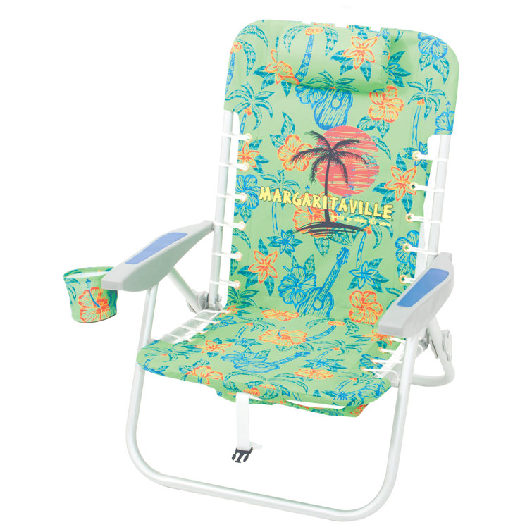 Margaritaville Folding Beach Chair Reviews Wayfair